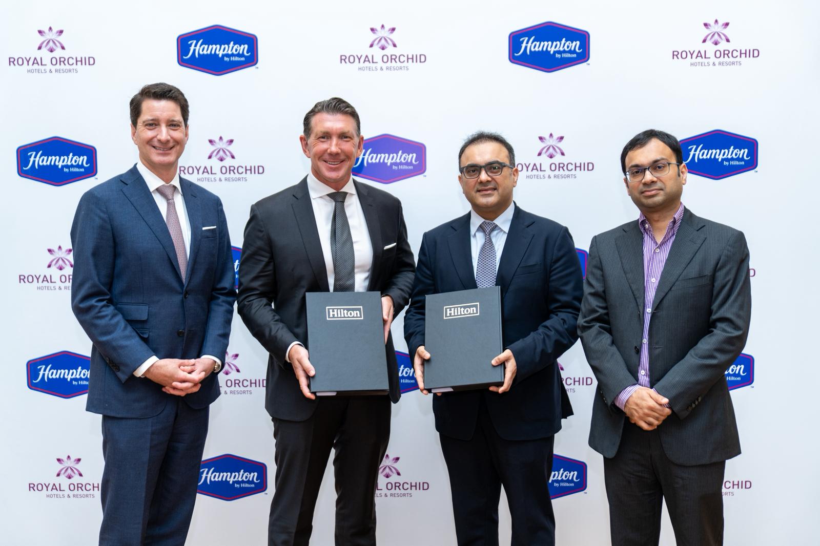 Hilton Supercharges Its India Expansion with Strategic Agreement with Royal Orchid Hotels for 125 New Hampton by Hilton Hotels